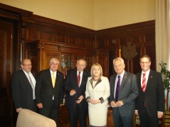 3 November 2011 National Assembly Speaker Prof. Dr Slavica Djukic-Dejanovic with the delegation of the Assembly of the German Federal Province of Hesse